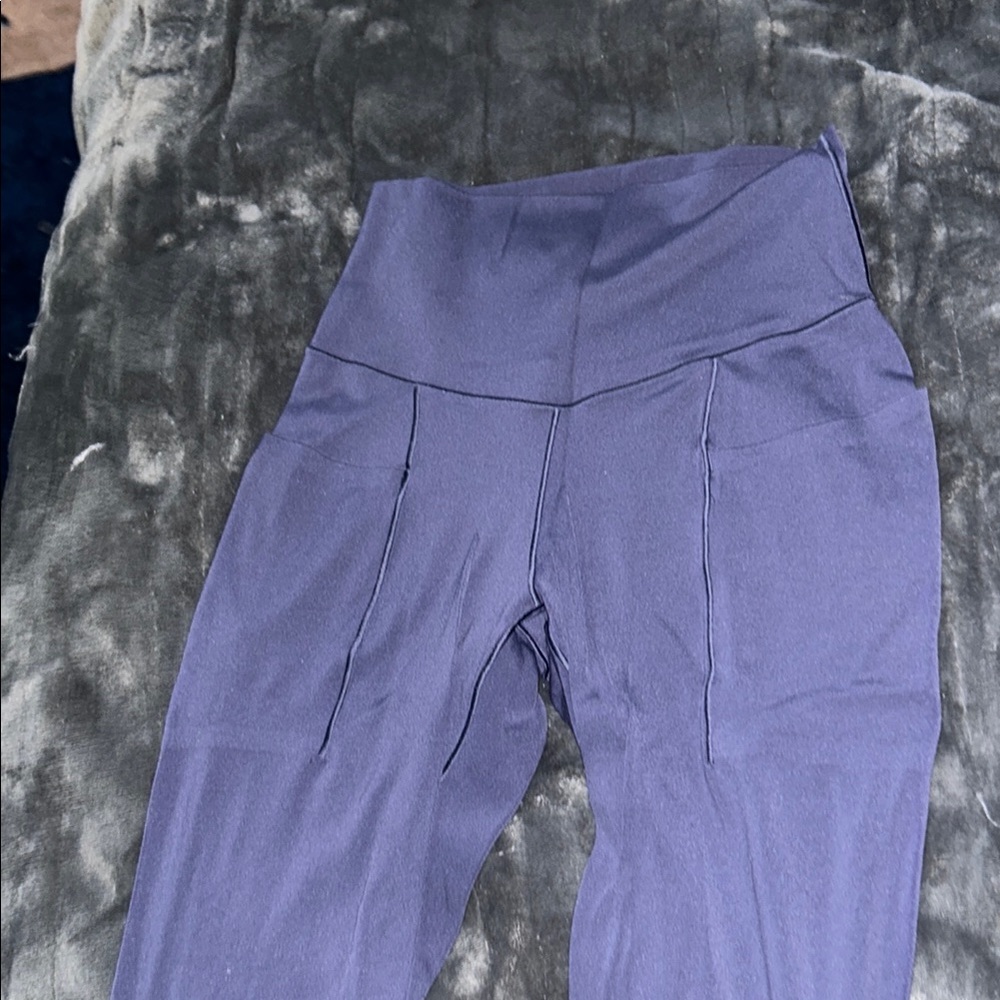 High-Waisted Blue Leggings - Aerie